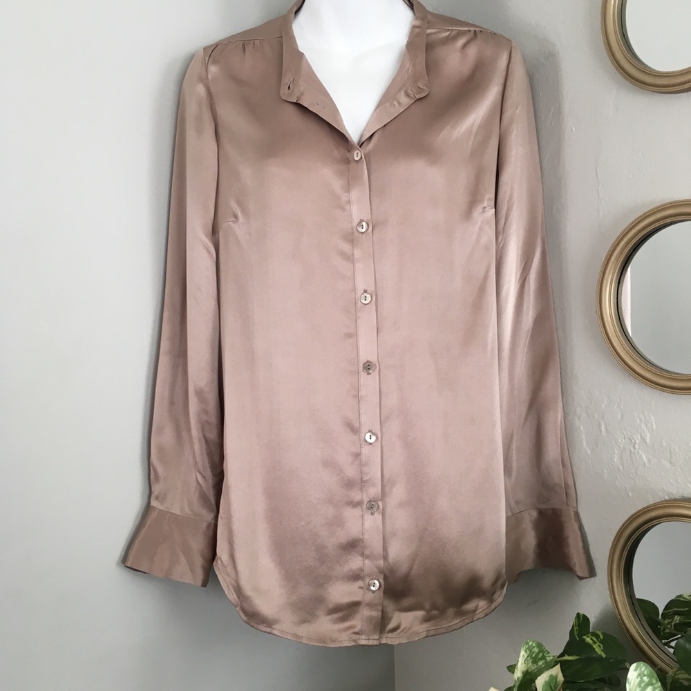 ❗️SOLD❗️Pure Collection 100% Silk Blouse - Picture 2 of 8